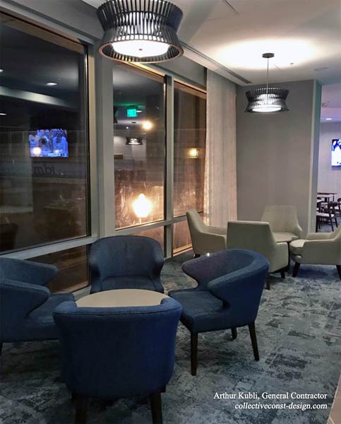 As part of the renovation, the redesign called for Kubli and his team to create a defined area for guests who prefer relaxed meals served by the hotel&rsquo;s wait staff.