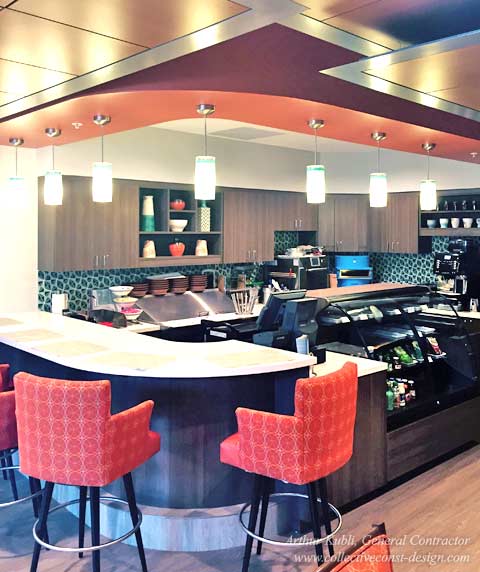 The remodeling of Caf&eacute; Biscotti called for new state-of-the-art coolers, a high-temperature pizza oven, and an authentic espresso machine.