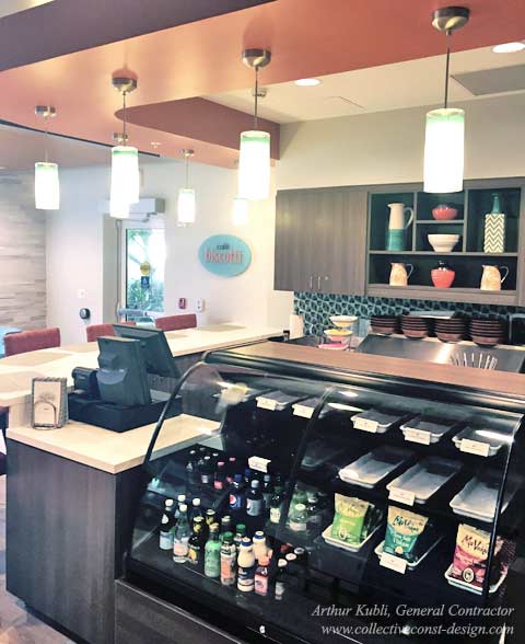 Updates included all-new millwork, seating, and LED lighting throughout.