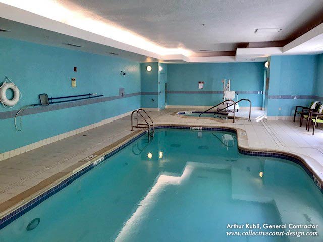 Collective renovated the swimming pool, fitness, and workout areas to reflect the needs of today&rsquo;s health-conscious guests.